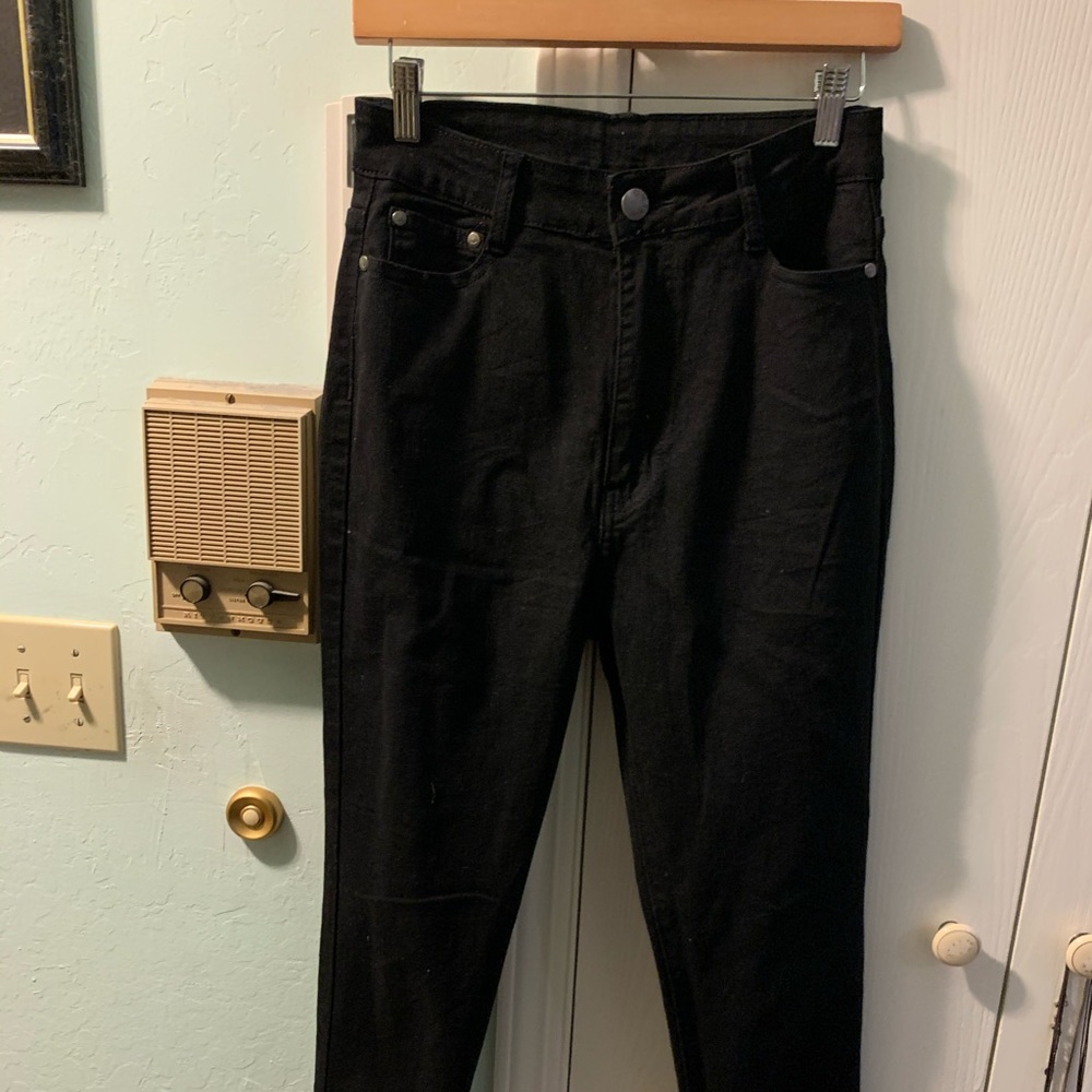 fashionnova black skinny jeans high waisted